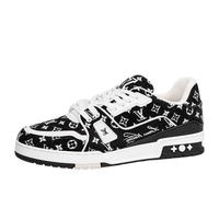 LOUIS VUITTON LV Trainer Sneakers 'Black Monogram' 1ABFTE 9.5