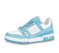 LOUIS VUITTON LV Trainers 'White Monogram Blue' 1ABOFI 6.5