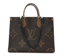 Louis Vuitton MM OnTheGo Tote Monogram Reverse Coated Canvas Bag - Brown