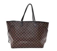 Louis Vuitton Neverfull GM Damier Ebene Coated Canvas Bag - Brown