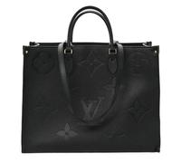 Louis Vuitton OnTheGo GM Monogram Empreinte Leather Bag - Black