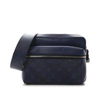 Louis Vuitton Outdoor Messenger Taigarama Coated Canvas Bag - Cobalt
