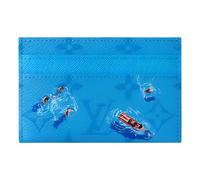 LOUIS VUITTON Pool Double Card Case 'Blue Lagoon' M14862 F