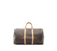 Louis Vuitton Pre-Owned 2006 55 Keepall monogram luggage bag - Brown One Size