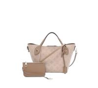 Louis Vuitton Pre-Owned 2018 Hina PM Mahina carré-leather shoulder bag - Neutrals One Size