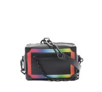 Louis Vuitton Pre-Owned 2019 mini Rainbow Taiga chain shoulder bag - Black One Size
