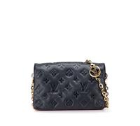 Louis Vuitton Pre-Owned 2021-2025 Monogram Embossed Pochette Coussin crossbody bag - Black One Size