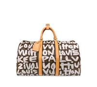 Louis Vuitton Pre-Owned x Stephen Sprouse 2001 Graffiti Keepall 50 travel bag - Neutrals One Size