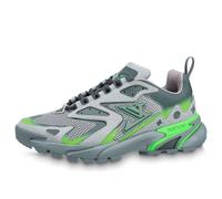LOUIS VUITTON Runner Tatic Sneakers 'Grey Neon Green' 1ABLZ5 7.5