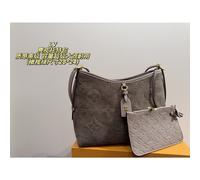 Louis Vuitton Tote Bag Suede Monogram 28x24