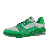 LOUIS VUITTON Trainer Sneakers 'Green Grey' 1AA6VF 7.5