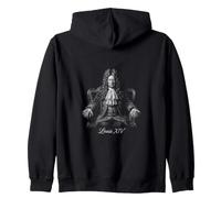 Louis XIV Baroque French History Zip Hoodie