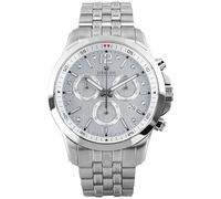 LOUIS XVI Athos le Grand 2.0 3520 - Diameter 48 mm - Men's Watch - Waterproof - Silver Bracelet - Silver Dial with Diamonds - Calibre Ronda Z60