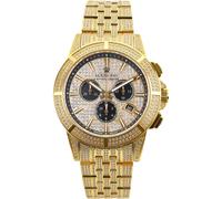 Louis XVI LXVI1123 Majeste Iced Out Chronograph Mens Watch 43mm 5ATM