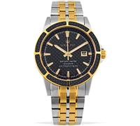 LOUIS XVI Majesté Men's Watch Steel Band Silver Bi-Colour Gold Black Carbon Analogue Automatic Stainless Steel 1116