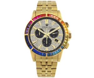 Louis XVI Majesté Out Rainbow 1120 - Man - 44 mm - Analogue - Quartz - Sapphire Glass Iced 22 mm