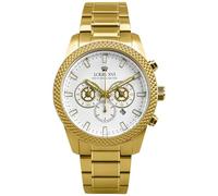 LOUIS XVI Mirage 3301 - Diameter 43 mm - Men's Watch - Chronograph - Waterproof - Gold Strap - White Dial