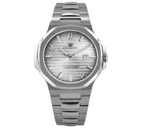 LOUIS XVI Renaissance 1625 - Diameter 40 mm - Men's Watch - Waterproof - Watch with Sapphire Glass - Silver Bracelet - Silver Dial - Swiss Quartz Movement