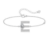 LOUISA SECRET Bracelets for Womens Girls 18K Gold Plated Initial Bracelets