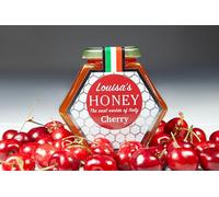Louisa's Cherry Blossom Honey, Premium Italian Raw & Pure Honey, TA 9+ (MGO 250+), 100% Traceable, Sustainably Sourced, GMO, Gluten & Allergen Free, 400g