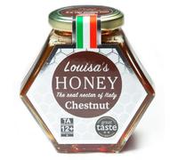 Louisa's Chestnut Honey | Award-Winning Italian Raw & Pure Honey | TA 12+ (MGO 354+) | 100% Traceable | Sustainably Sourced | GMO, Gluten & Allergen Free | 400g