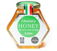 Louisa's Lime Honey | Award-Winning Italian Raw & Pure Honey | TA 10+ (MGO 263+) | 100% Traceable | Sustainably Sourced | GMO, Gluten & Allergen Free | 400g