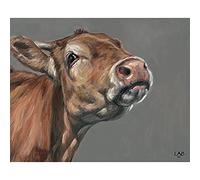 The Art Group Louise Brown (Snooty Cow) 40x50cm Canvas