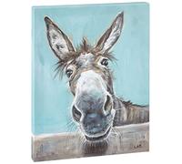 Louise Brown WDC94658 "Well Hello There" Canvas Print, Cotton, Multi-Colour, 3.20 x 40.00 x 50.00 cm