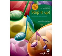 Louise Chamberlain: Step It Up! Violin (Book/CD). Sheet Music, CD for Violin, Piano Accompaniment