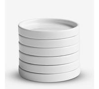 Louise De Masi : Stackable Round Ceramic Palette : 3in (7.5cm) Diameter : Set of 6
