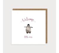 Louise Mulgrew New Beby Welcome Little One Girl Greetings Card