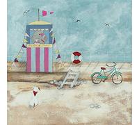 Louise O'Hara This is The Way To Do It Canvas Print, 30 x 30 cm, Multi-Colour