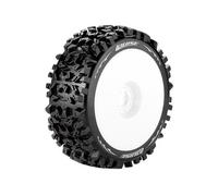 Louise RC B-Pioneer 1/8 Buggy Racing Tyres Soft Compound White L-T3130SW