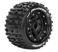 LOUISE RC MT-PIONEER T-MAXX SOFT 1/2 OFFSET HEX 17MM BLACK L-T3329SB