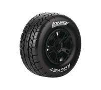 Louise RC SC-Rocket 1/10 Short Course Soft Compound Tyres Black L-T3154SBTR