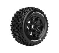 Louise RC SC-Uphill 1/5 Sport Hex 24mm Wheel Tyre Set Black L-T3293B
