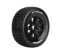 Louise RC SC-Viper 1/5 Sport Hex 24mm Wheel Tyre Set Black L-T3294B