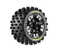 Louise RC ST-ROCK Mini MAXX XRT Soft Compound Tyres 12mm Hex L-T3391SM