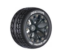 Louise RC ST-Rocket 1/10 Stadium Truck Tyres Soft Black 12mm Hex L-T3208SB