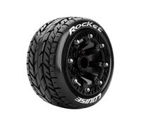 Louise RC ST-ROCKET 1/16 Soft Compound RC Stadium Truck Tyres Black L-T3188SB