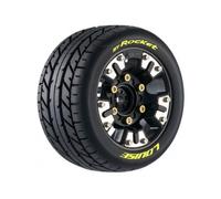 Louise RC ST-ROCKET Mini Maxx XRT Soft Compound Pre-Mounted Tyres 12mm Hex L-T3387SM