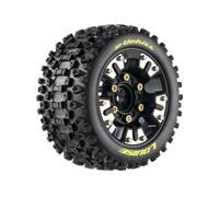 Louise RC ST-Uphill Mini Maxx XRT Removable Hex Tyres 12mm Black L-T3388SM