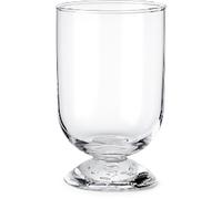 Louise Roe - Bubble Glass Water Glass 16 cm, plain top - Clear