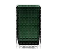 Louise Roe City Hurricane vase green