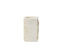 Louise Roe Gallery Object Stone Candlestick High Beige Travertine