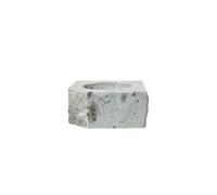 Louise Roe Gallery Object Stone Candlestick Low Green Viena Marble