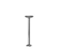 Louise Roe Metal Champagne Candle Holder Tall Stainless Steel