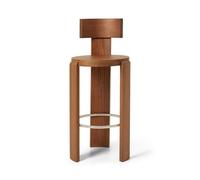 Louise Roe Spina Bar Stool Natural Oak