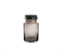 Louise Roe Vera Glass Container H24 Smoke