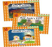 Louise Van-Pottelsberghe Jolly Phonics Orange Level Readers Set 4 Paperback Book Louise Van-Pottelsberghe Multicolor